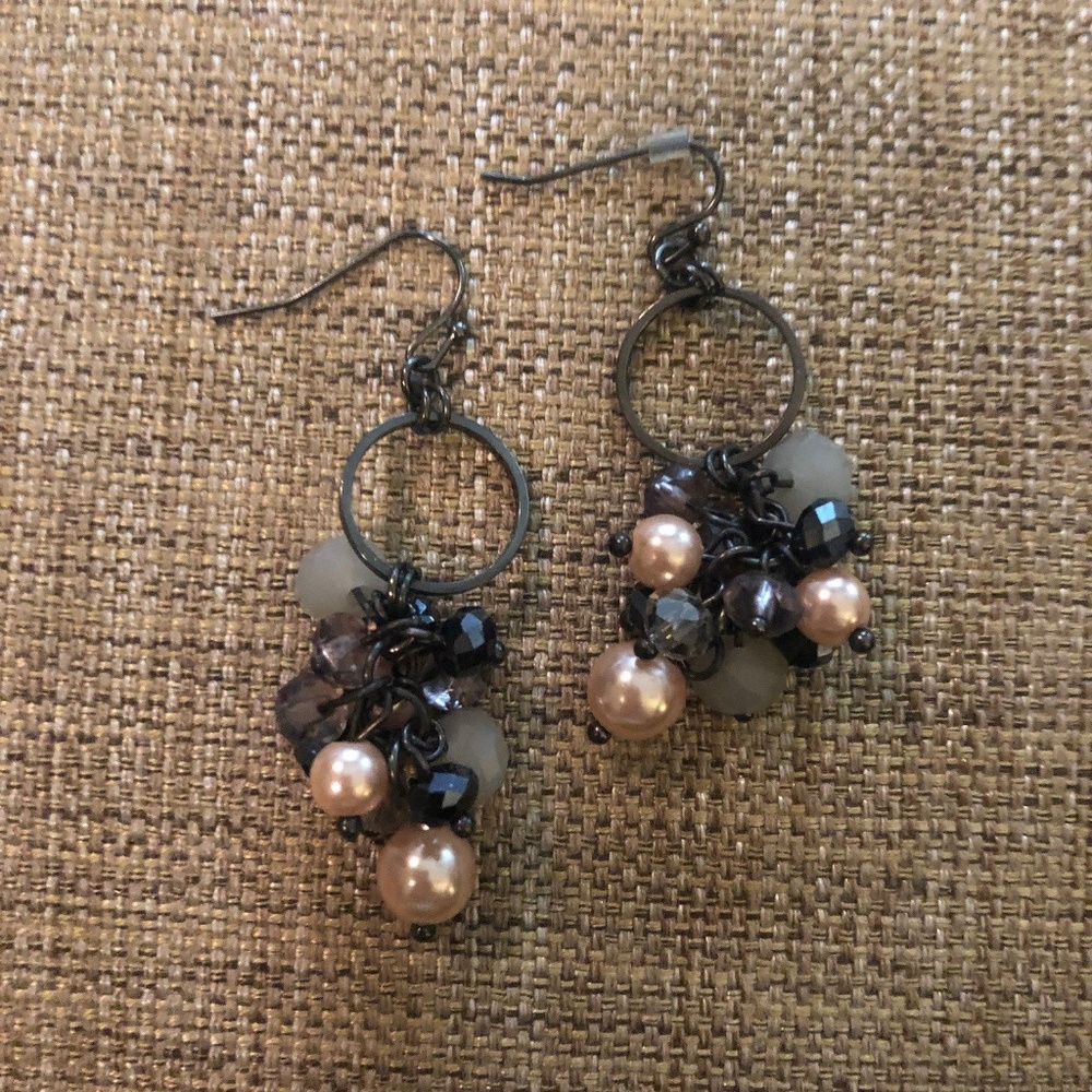Black Dangle Earrings